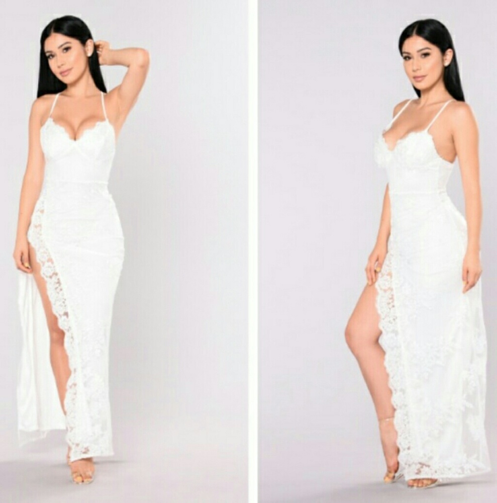 Fashion Nova Lace Embroidery dress